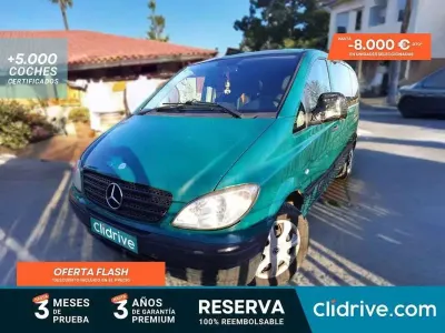 Usado Mercedes Vito 109 CV (80 kW) 2005 Verde Van