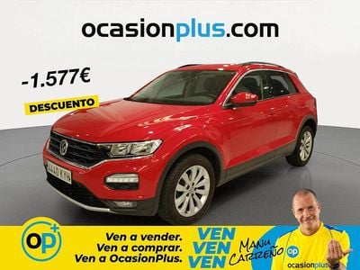 Usado VW T-Roc Advance 115 CV (84 kW) 2019 Rojo SUV