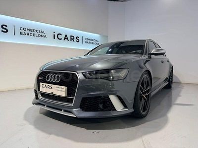 Usado Audi RS6 605 CV (444 kW) 2017 Gris / plata Familiar