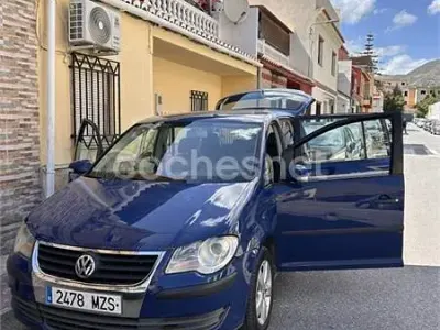 Usado VW Touran Advance 140 CV (102 kW) 2007 Azul Monovolumen
