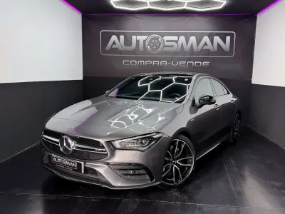 Usado Mercedes CLA35 AMG AMG 306 CV (225 kW) 2020 Gris Coupe