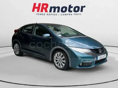 Usado Honda Civic Sport 100 CV (73 kW) 2013 Verde Berlina