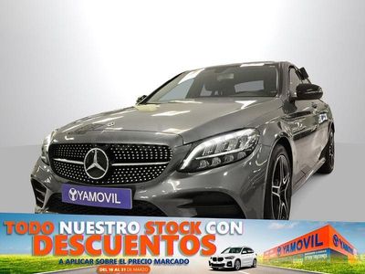 Usado Mercedes C200 160 CV (117 kW) 2020 Gris / plata Berlina