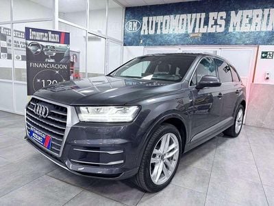 Usado Audi Q7 Sport 272 CV (200 kW) 2015 Gris SUV