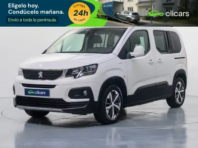 Begagnad Peugeot Rifter Allure 110 HK (80 kW) 2019 Vit Minibuss
