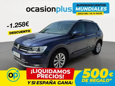 Usado VW Tiguan Edition 125 CV (91 kW) 2017 Azul SUV