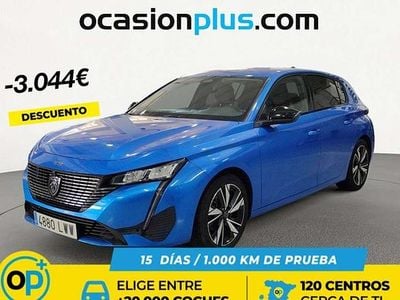 Usado Peugeot 308 Allure 131 CV (96 kW) 2022 Azul Utilitario