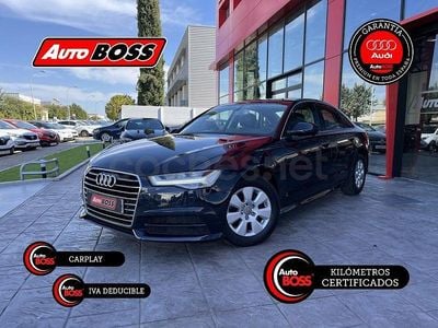 Usado Audi A6 S-Line 150 CV (110 kW) 2018 Negro Berlina