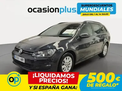 Usado VW Golf VII Business 110 CV (80 kW) 2014 Gris Familiar