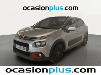 Usado Citroën C3 Feel 110 CV (80 kW) 2019 Gris Utilitario