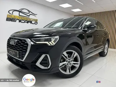 Usado Audi Q3 S-Line 150 CV (110 kW) 2021 Negro SUV