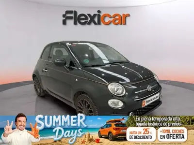 Usado Fiat 500 Collezione 69 CV (50 kW) 2019 Negro Utilitario