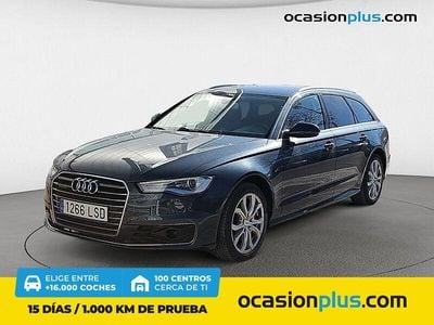 Azul Usado 2015 Audi A6 Familiar | 22.130 € (Precio justo)