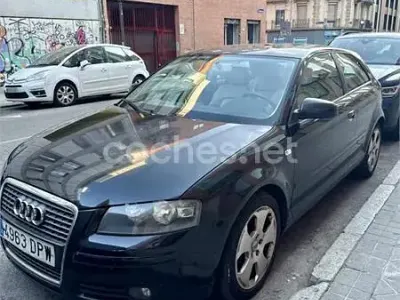 Begagnad Audi A3 Attraction 140 HK (102 kW) 2005 Svart Halvkombi