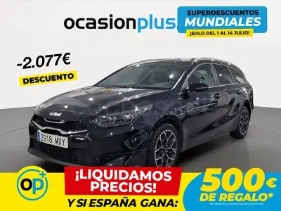 Usado Kia Ceed Style 100 CV (73 kW) 2025 Negro Utilitario