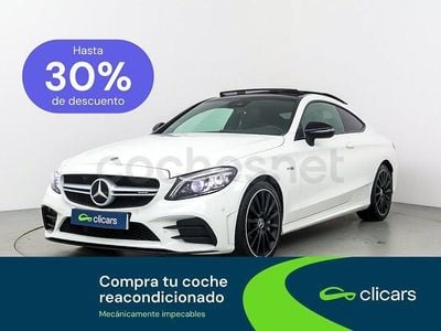 Usado Mercedes C43 AMG 367 CV (269 kW) 2018 Blanco Coupe