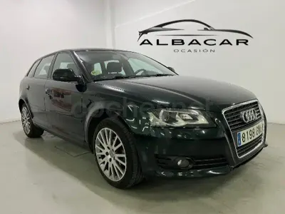 Usado Audi A3 Ambiente 140 CV (102 kW) 2010 Verde Utilitario