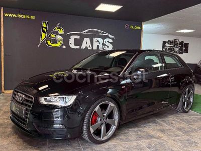 Usado Audi A3 110 CV (80 kW) 2014 Negro Berlina