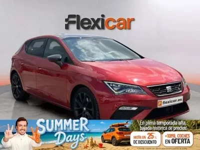 Usado Seat Leon ST FR 150 CV (110 kW) 2020 Rojo Familiar