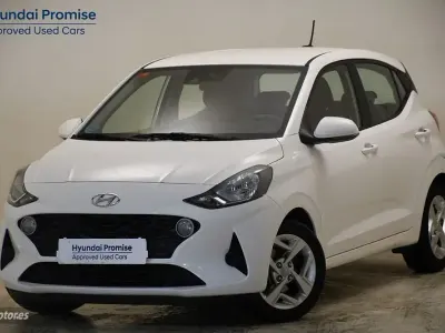 Usado Hyundai i10 2021 Blanco Utilitario