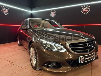 Usado Mercedes E250 Avantgarde 211 CV (155 kW) 2015 Marrón Berlina