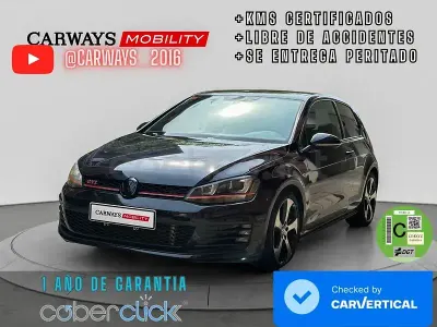 Usado VW Golf VII GTI 220 CV (161 kW) 2015 Negro Berlina