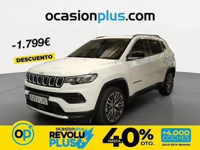 Usado Jeep Compass Limited 130 CV (95 kW) 2021 Blanco SUV