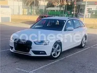 Usado Audi A4 S-Line 136 CV (100 kW) 2013 Blanco Familiar