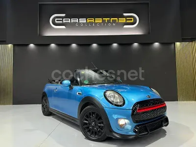 Usado Mini Cooper D Cabriolet 116 CV (85 kW) 2016 Azul Descapotable