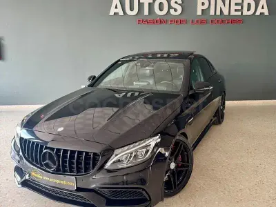 Usado Mercedes C63 AMG 476 CV (350 kW) 2017 Negro Berlina