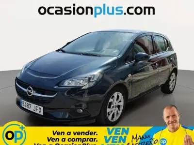 Usado Opel Corsa Selective 90 CV (66 kW) 2015 Verde Utilitario