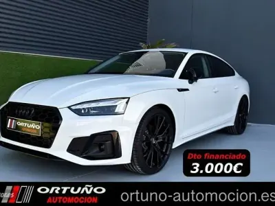 Usado Audi A5 S-Line 163 CV (119 kW) 2020 Blanco Coupe