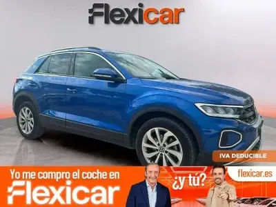 Usado VW T-Roc 110 CV (80 kW) 2023 Azul SUV