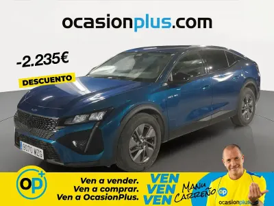 Usado Peugeot 408 Allure 136 CV (100 kW) 2025 Verde SUV