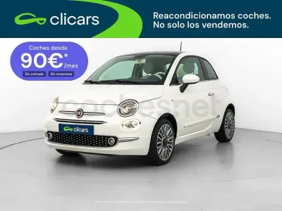 Usado Fiat 500 Pop 69 CV (50 kW) 2017 Blanco Berlina