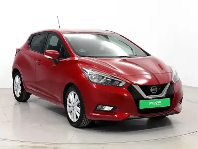 Usado Nissan Micra Acenta 101 CV (74 kW) 2021 Rojo Utilitario