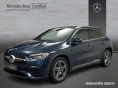 Usado Mercedes GLA200 AMG line 163 CV (119 kW) 2022 Azul denim SUV