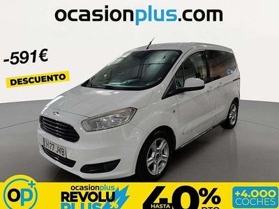 Usado Ford Tourneo Courier Trend 102 CV (75 kW) 2016 Blanco Monovolumen