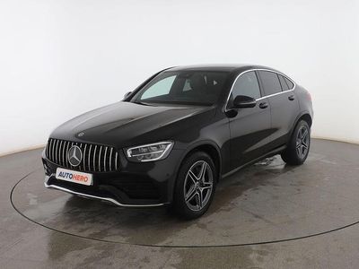 Usado Mercedes GLC220 AMG line 194 CV (142 kW) 2022 Negro SUV