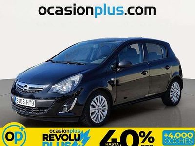 Usado Opel Corsa Selective 86 CV (63 kW) 2014 Negro Utilitario