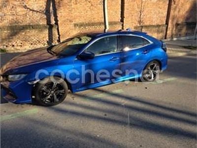Usado Honda Civic Elegance 129 CV (94 kW) 2018 Azul Berlina