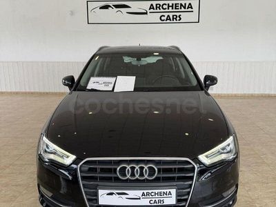 Usado Audi A3 110 CV (80 kW) 2015 Negro Berlina
