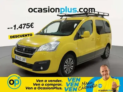 Usado Peugeot TePee Active 99 CV (72 kW) 2016 Amarillo Van