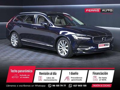 Käytetty Volvo V90 Inscription 150 HP (110 kW) 2019 Sininen Farmari