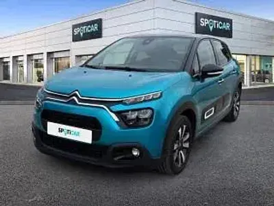 Brugt Citroën C3 Shine 102 HK (75 kW) 2023 Blå Hatchback