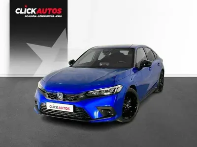 Usado Honda Civic Sport 184 CV (135 kW) 2024 Azul Berlina