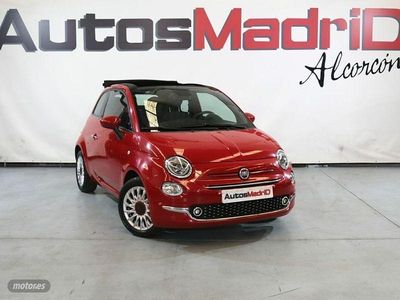 Rojo Usado 2022 Fiat 500 Red Descapotable | 13.490 € (Un poco caro)