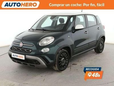 Usado Fiat 500L Connect 95 CV (69 kW) 2021 Verde Monovolumen