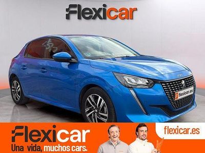 Usado Peugeot 208 Allure 100 CV (73 kW) 2020 Azul Utilitario