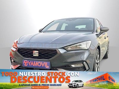 Usado Seat Leon FR 150 CV (110 kW) 2021 Gris / plata Berlina